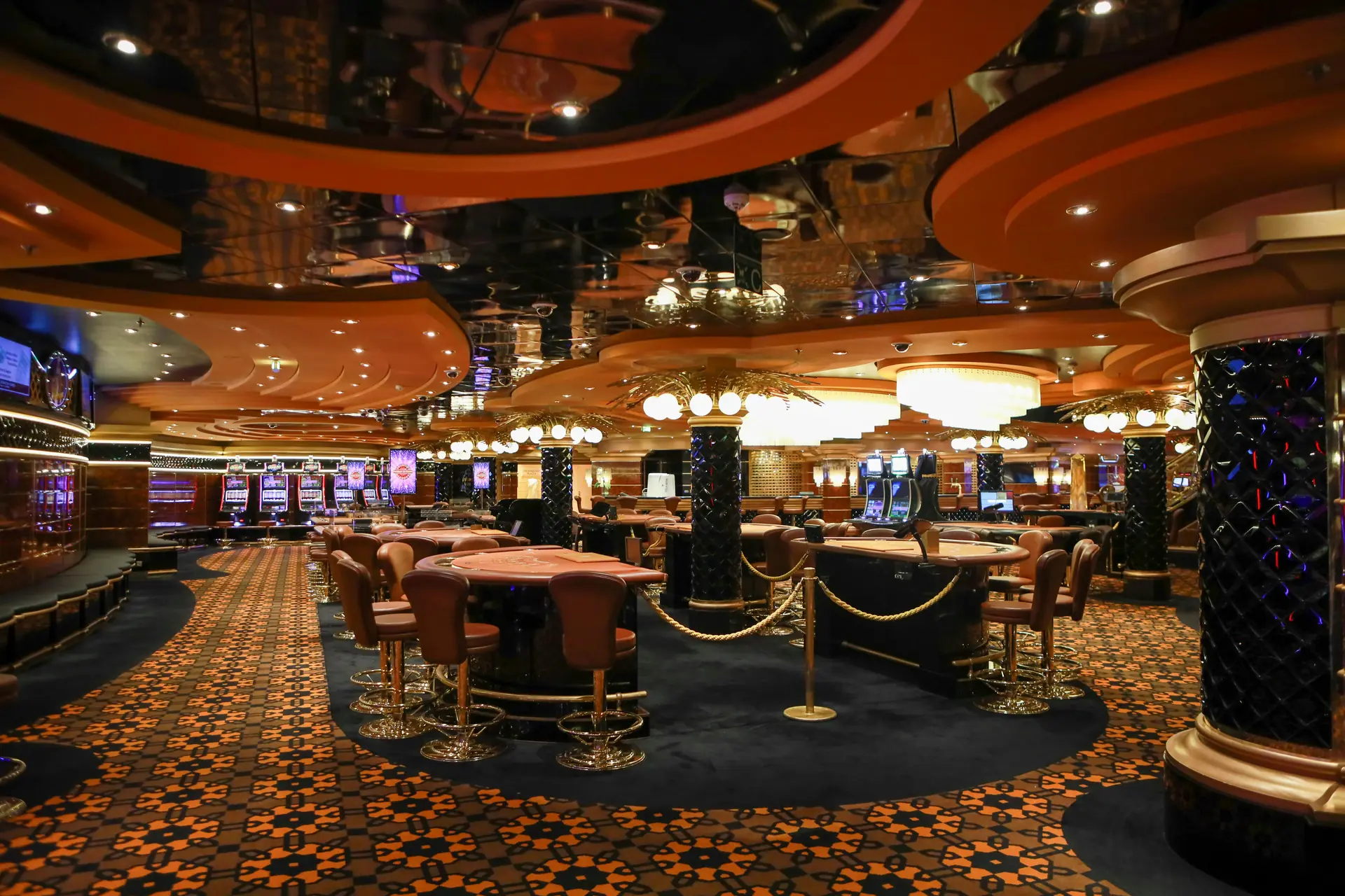 Luxury casino interior